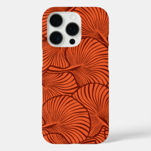 Zebra Fan Palm Hawaiian Tropisch Sinaasappel iPhone 16 Pro Hoesje