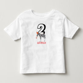 Zebra Feest - Dieren Verjaardagsfeestje Kinderleef Kinder Shirts