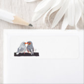 ZEBRA FINCH ETIKET (Insitu)