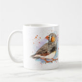 Zebra Finch Koffiemok (Links)