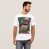 Zebra Finch - LR T-shirt (Voorkant volledig)