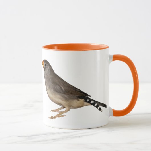 Zebra Finch Mok (Rechts)