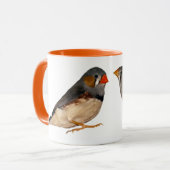 Zebra Finch Mok (Voorkant links)
