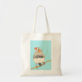 Zebra Finch Tote Bag (Voorkant)