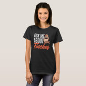 Zebra Finches Ask Me About Finches Pet Bird Zebra  T-shirt (Voorkant volledig)