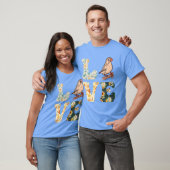 Zebra Finches LOVE Vogelliefhebbers Finches boy re T-shirt (Unisex)