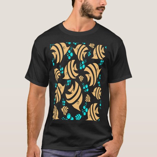 Zebra Fish Angel Zebravis T-shirt (Voorkant)