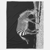 Zebra Fleece Blanket (Voorkant)