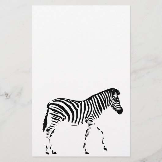 Zebra Flyer (Achterkant)