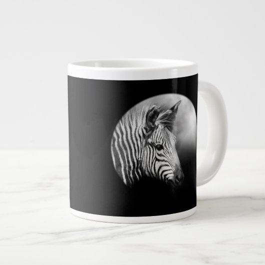 Zebra Foal Grote Koffiekop (Voorkant rechts)