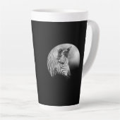 Zebra Foal Latte Mok (Rechterhoek)