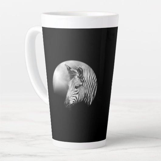 Zebra Foal Latte Mok (Linkerhoek)