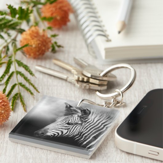 Zebra Foal Sleutelhanger (Voorkant Rechts)