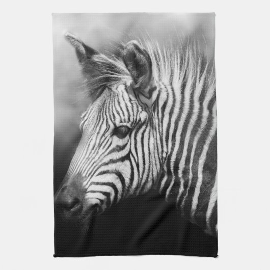 Zebra Foal Theedoek (Verticaal)