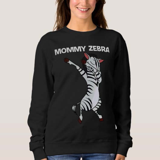 Zebra For Women Mom African Zoo Animal   Trui (Voorkant)