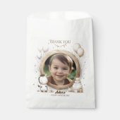 Zebra Foto Lijst voor verjaardagsfeestjes voor kin Bedankzakje (Voorkant)