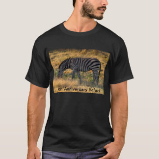 Zebra foto t-shirt