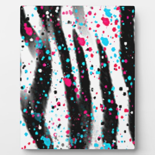Zebra Fotoplaat (Voorkant)