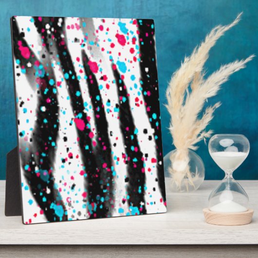 Zebra Fotoplaat (Zijkant)