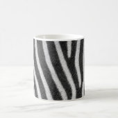 Zebra Fur Animal Pattern Koffiemok (Center)