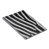 Zebra Fur Animal Pattern Notitieboek (Rechterzijde)