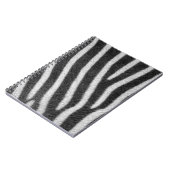Zebra Fur Animal Pattern Notitieboek (Linkerzijde)