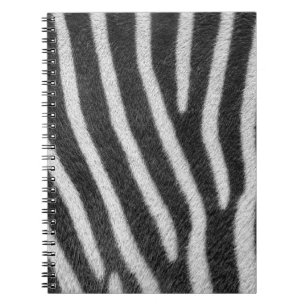 Zebra Fur Animal Pattern Notitieboek