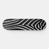 Zebra Fur Animal Pattern Persoonlijk Skateboard (Horizontaal)