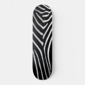 Zebra Fur Animal Pattern Persoonlijk Skateboard (Voorkant)