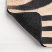 Zebra Fur Mousepad Muismat (Hoek)