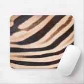 Zebra Fur Mousepad Muismat (Met muis)