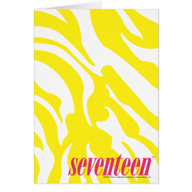 Zebra geel (Voorkant)