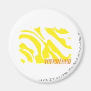 Zebra geel 2 magneet