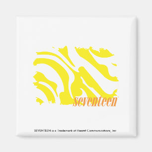 Zebra geel 2 magneet