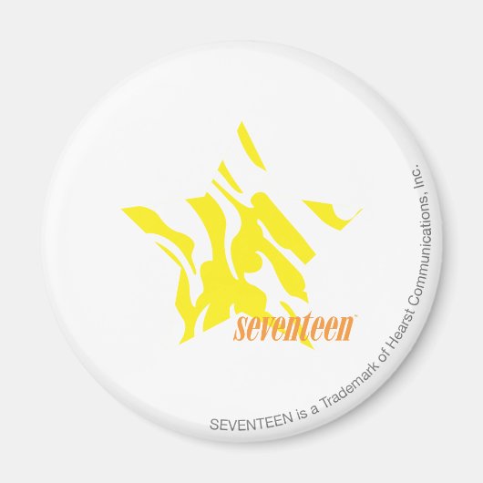 Zebra geel 3 magneet (Voorkant)