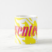 Zebra geel koffiemok (Center)