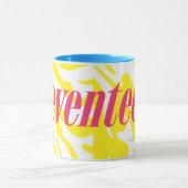 Zebra geel mok (Midden)