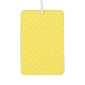 Zebra Geel patroon Moderne Dierafdrukken Luchtverfrisser (Voorkant)