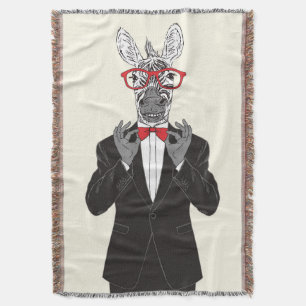 Zebra Gentleman Deken