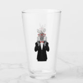 Zebra Gentleman Glas (Achterkant)