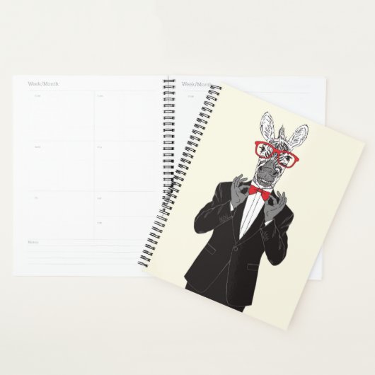 Zebra Gentleman Planner (Display)