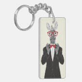 Zebra Gentleman Sleutelhanger (Voorkant Links)