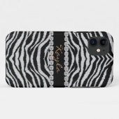 ZEBRA GEPERSONALISEERD BLOKKEREN I telefoon 5 HOES (Achterkant (horizontaal))