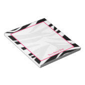Zebra Gepersonaliseerd Notitieblok (Schuin)