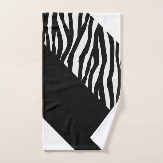 Zebra gestreept multi-patroon bad handdoek (Handdoek)