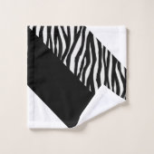 Zebra gestreept multi-patroon bad handdoek (Wasdoekje)