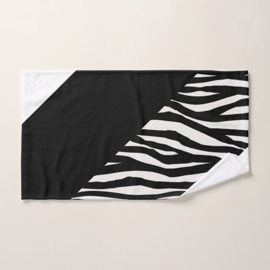 Zebra gestreept multi-patroon bad handdoek (Handdoek)