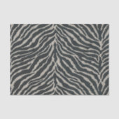 Zebra gestreepte dierenprint tissuepapier (Voorkant)