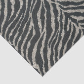 Zebra gestreepte dierenprint tissuepapier (Detail)