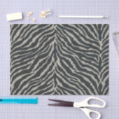 Zebra gestreepte dierenprint tissuepapier (Craft)